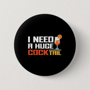 Badge Rond 5 Cm Amusante Filles de Noël inappropriées Voyages Fête