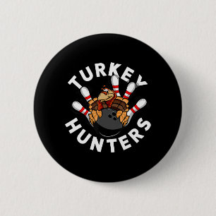 Badge Rond 5 Cm Amusants Bowling pour enfants ou adultes chasseurs