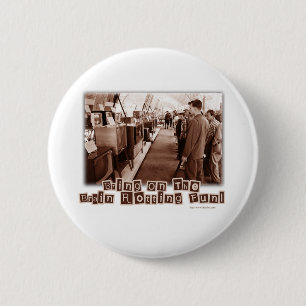 Badge Rond 5 Cm Amusement de décomposition de cerveau !