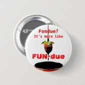 Badge Rond 5 Cm Amusement-dû (Devant & derrière)