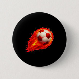 Badge Rond 5 Cm Amusement Foot Coloré Effet Tie Dye Noir Jaune So
