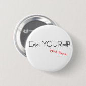 Badge Rond 5 Cm Amusez-vous ! Bouton (Devant & derrière)