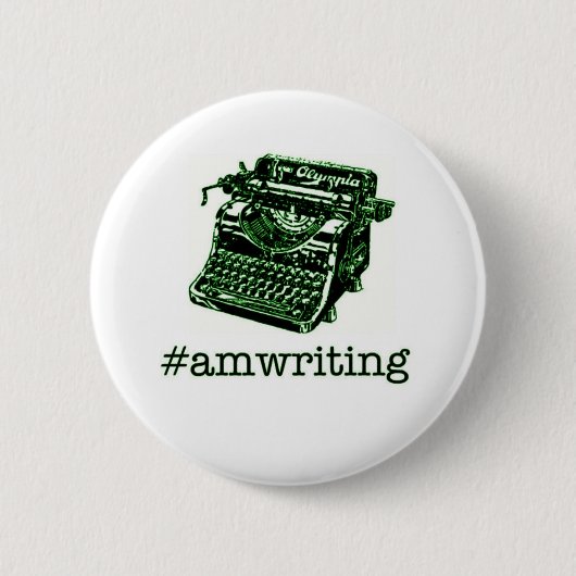 Badge Rond 5 Cm #amwriting (Devant)