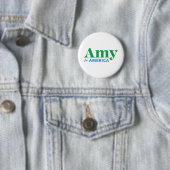 Badge Rond 5 Cm Amy Klobuchar pour le président 2020 (En situation)