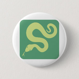 Badge Rond 5 Cm Anaconda simple