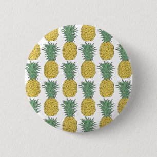 Badge Rond 5 Cm Ananas