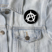 Badge Rond 5 Cm Anarchie (En situation)
