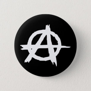 Badge Rond 5 Cm Anarchie