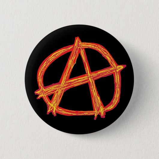 Badge Rond 5 Cm Anarchie (Devant)