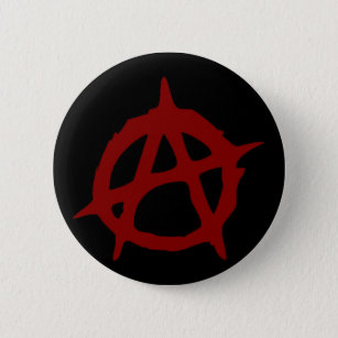 Badge Rond 5 Cm Anarchie - UNE : Copie