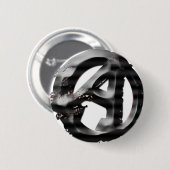 Badge Rond 5 Cm Anarchiste américain (Devant & derrière)