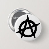 Badge Rond 5 Cm Anarchy (Devant & derrière)