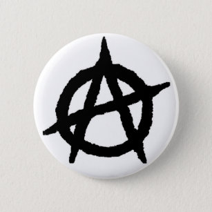 Badge Rond 5 Cm Anarchy