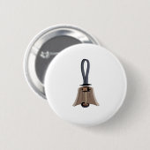 Badge Rond 5 Cm Anatomie d'une cloche (Devant & derrière)
