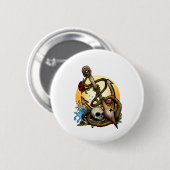 Badge Rond 5 Cm Ancré (Devant & derrière)