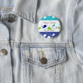 Badge Rond 5 Cm Ancres-à-la-baleine (En situation)