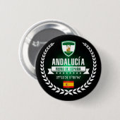 Badge Rond 5 Cm Andalucía (Devant & derrière)
