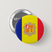 Badge Rond 5 Cm andorra (Devant & derrière)