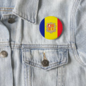 Badge Rond 5 Cm andorra (En situation)