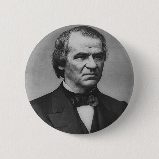 Badge Rond 5 Cm Andrew Johnson 17 (Devant)