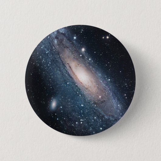 Badge Rond 5 Cm androméda galaxie voie laiteuse cosmos univers (Devant)