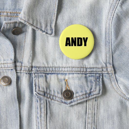 Badge Rond 5 Cm Andy (En situation)