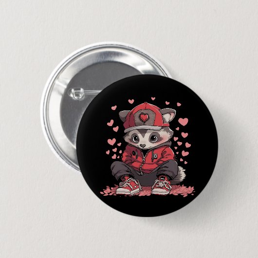 Badge Rond 5 Cm Andy Branché (Devant & derrière)