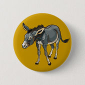 Badge Rond 5 Cm âne (Devant)