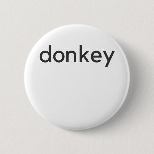 Badge Rond 5 Cm âne foncé