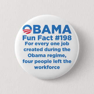 Badge Rond 5 Cm Anecdotes amusantes d'Obama