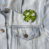 Badge Rond 5 Cm Anémone des bois (En situation)