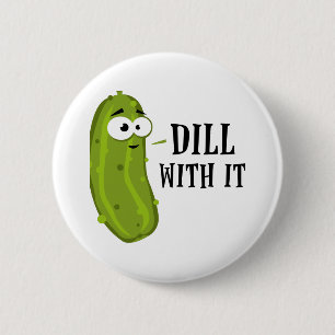 Badge Rond 5 Cm Aneth avec lui
