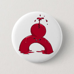 Badge Rond 5 Cm Anévrisme