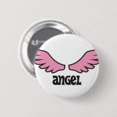 Badge Rond 5 Cm ange (Devant & derrière)
