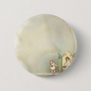 Badge Rond 5 Cm Ange