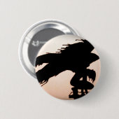 Badge Rond 5 Cm Ange (Devant & derrière)