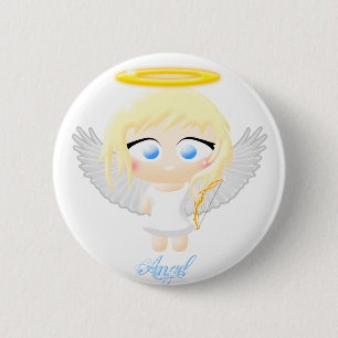 Badge Rond 5 Cm Ange