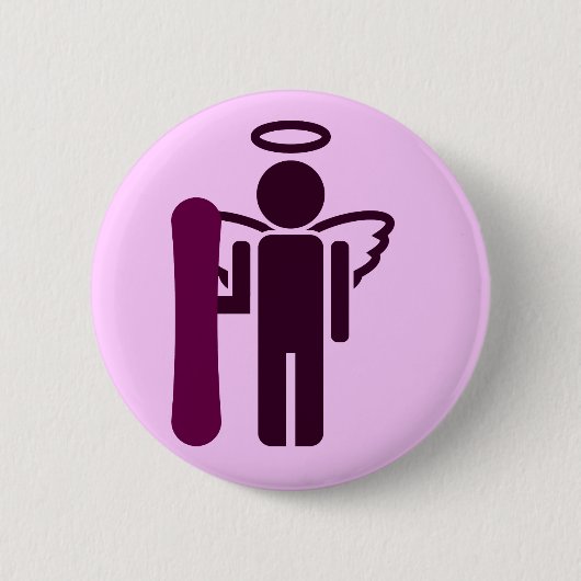 Badge Rond 5 Cm ange de conseil (Devant)