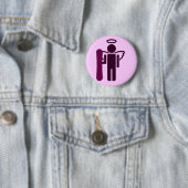 Badge Rond 5 Cm ange de conseil (En situation)