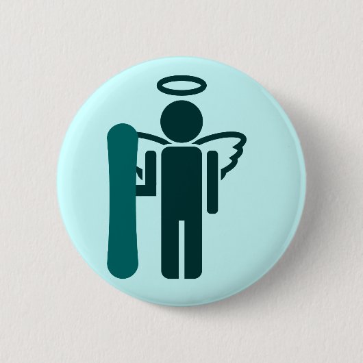 Badge Rond 5 Cm ange de conseil. (Devant)