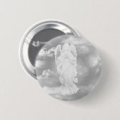 Badge Rond 5 Cm Ange gardien (Devant & derrière)