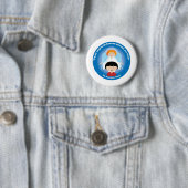 Badge Rond 5 Cm Ange gardien (En situation)
