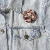 Badge Rond 5 Cm Ange paisible de la Renaissance (En situation)