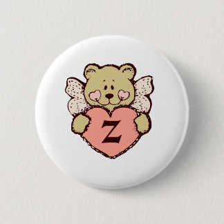 Badge Rond 5 Cm Ange Z de nounours
