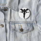 Badge Rond 5 Cm Angel (En situation)