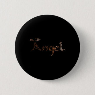 Badge Rond 5 Cm Angel Femmes Noir Histoire Mois Couleur Hommes Afr