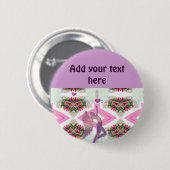 Badge Rond 5 Cm Angel Love_ (Devant & derrière)