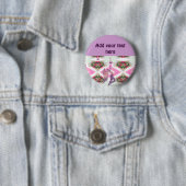 Badge Rond 5 Cm Angel Love_ (En situation)