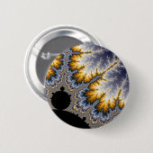 Badge Rond 5 Cm Angela - fractale (Devant & derrière)