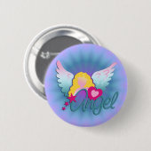 Badge Rond 5 Cm Angels Love (Devant & derrière)